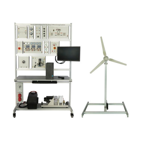 Mobile Didactic Bench For The Study Of Wind Energy Systems Renewable Training System Didactic Equipment