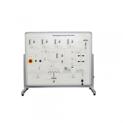 Simulador de Processo de Embalagem, Instrutor de Controle de Processo, Equipamento de Treinamento Vocacional