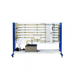 Pressure Losses in Pipes Fluids Engineering Training Equipment Didactic Equipment Vocational Training Equipment