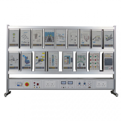 PLC Training Panel Electrical Training Panel Didactic Equipment Vocational Training Equipment