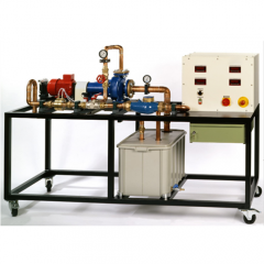 Système de formation sur les pompes à engrenages, équipement de laboratoire d'hydrodynamique, matériel pédagogique