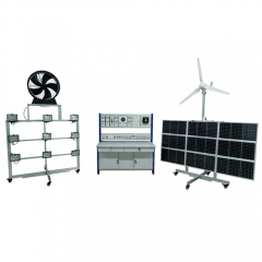 Entrenador Solar y Eólico Sistema de Entrenamiento con Células Solares Equipo de Formación Profesional Equipo de Enseñanza