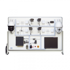 Equipamentos de ensino para videovigilância e gravação de vídeo, automação predial, equipamentos didáticos, equipamentos educacionais.