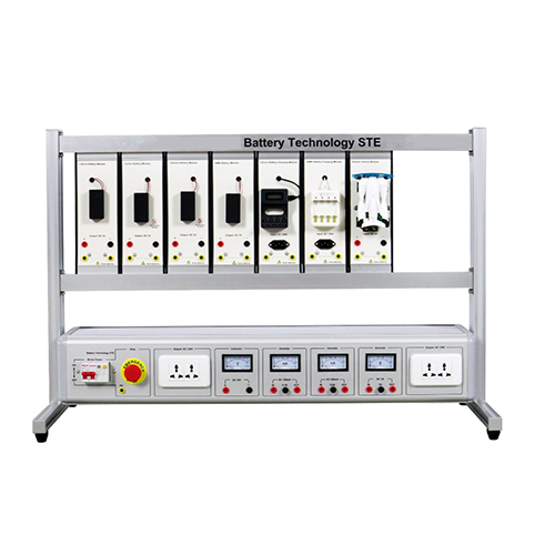 Battery Technology STE Renewable Training Equipment Didactic Equipment Vocational Training Equipment