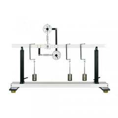 Unidade de treinamento mecânico para força cortante e momento fletor, equipamento para treinamento profissional, equipamento didático.