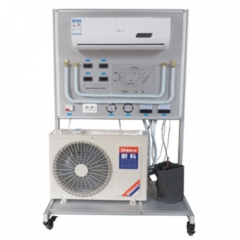 Bancada de treino para ar condicionado individual de 12.000 BTU, equipamento para ensino escolar, equipamento para treino profissional, treinador de refrigeração.