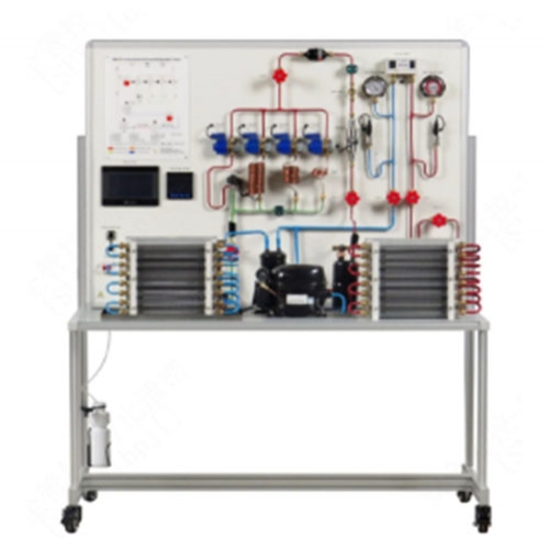 Bancada de formação para ar condicionado individual de 24.000 BTU, equipamento educativo para laboratório escolar, equipamento de ensino, formação em refrigeração.