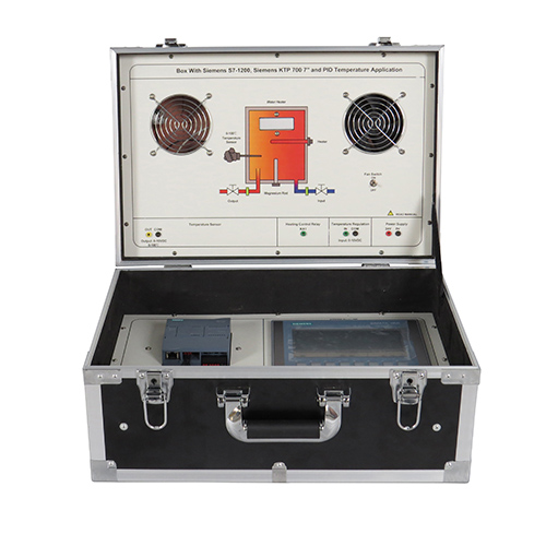 Box With Siemens S7-1200 Siemens KTP 700 7" and PID Temperature Application Educational Equipment Didactique Materiels Smart Grid Training Equipment