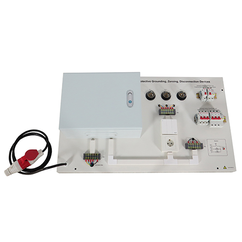 Installation of Elements of Protective Grounding Zeroing Disconnection Devices Educational Equipment for Schools
