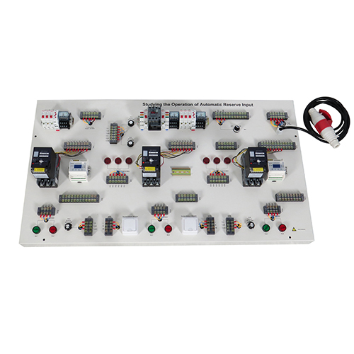 Studying the Operation of Automatic Reserve Input Educational Equipment Didactique Materiels Smart Grid Training Equipment