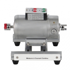 Ferramentas e equipamentos para formação profissional em motores de corrente contínua, equipamentos para formação industrial, formação em competências elétricas.