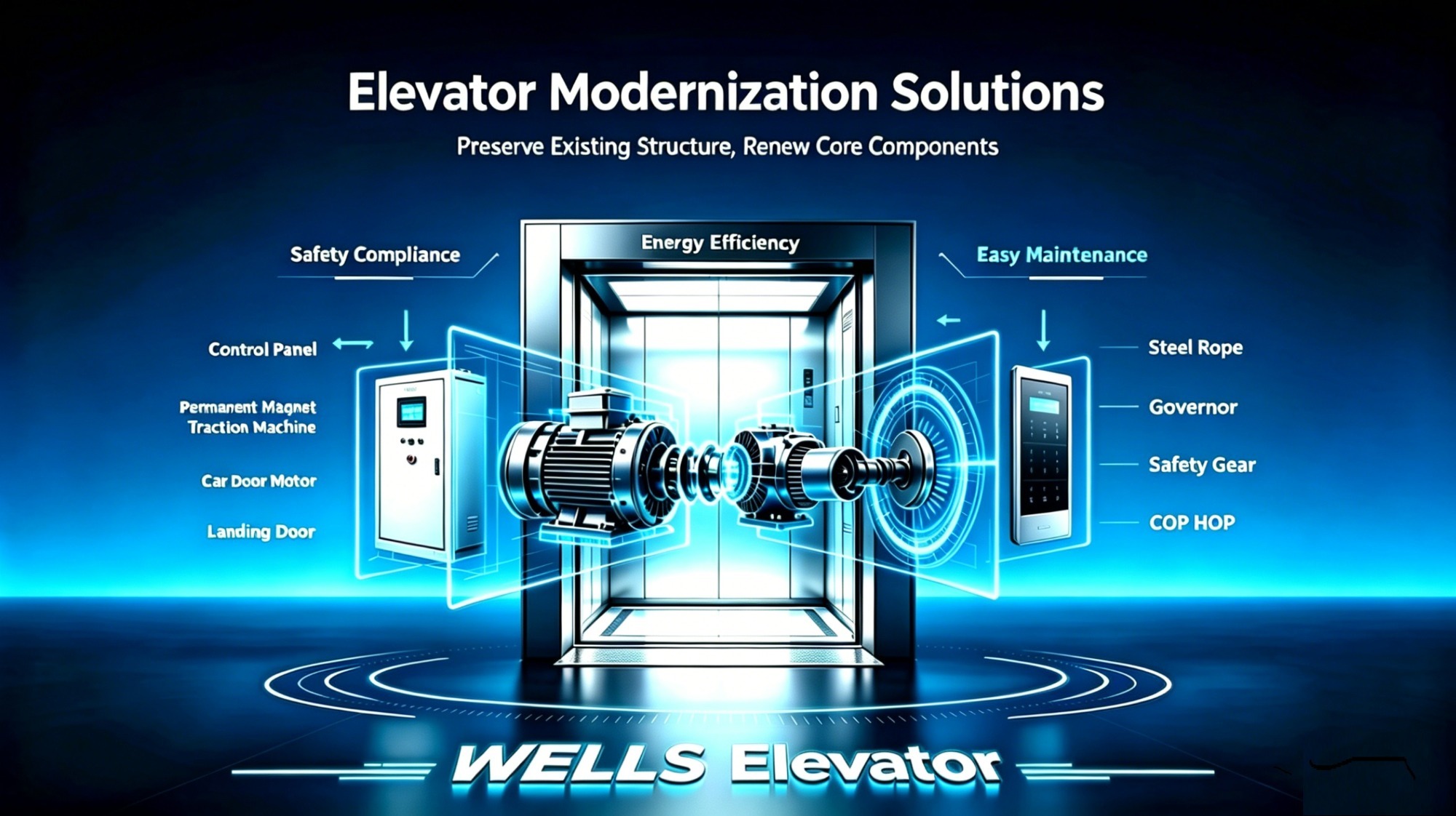 Modernization Solution for Elevator and Escalator image from the linked page