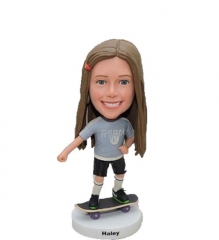 Kid Skateboard Bobbleheads Custom