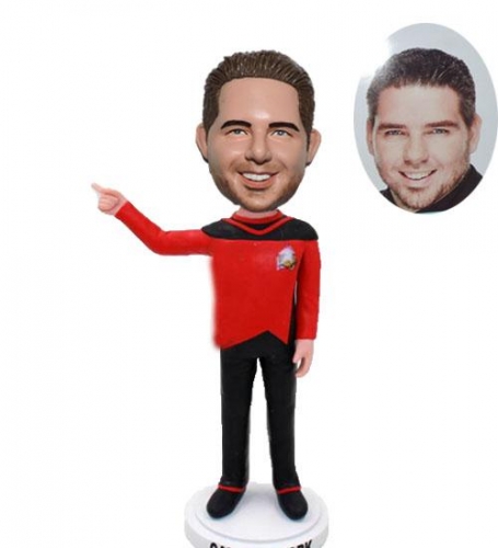 Personalized Star Trek bobble heads