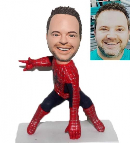 Personalized Bobblehead Spiderman