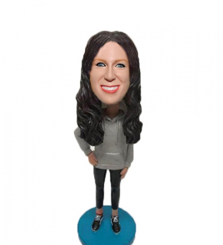 Custom Bobbleheads with Hoodie