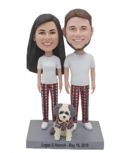 Custom Bobbleheads Couple