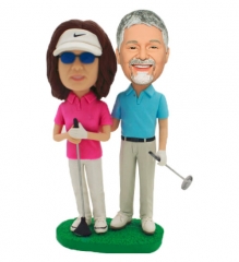 Golfer Bobbleheads for Grandparents