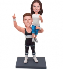 Bobbleheads Customized Fitness Couple
