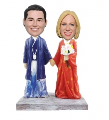 Wedding Bobbleheads Japanese Kimono