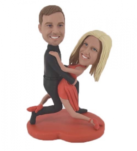 Wedding Bobbleheads Dancing