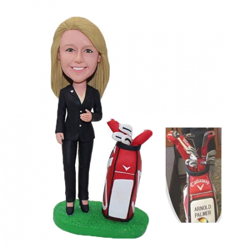 Customized your own Golf bobblehead doll
