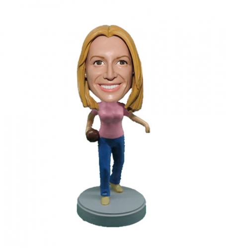 Custom bowling Bobbleheads