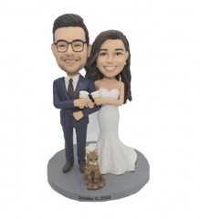 Cake Topper Bobbleheads Custom