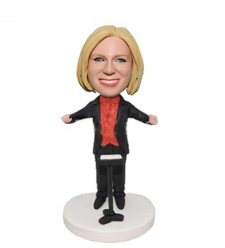 Custom Music Conductor Bobblehead choir director