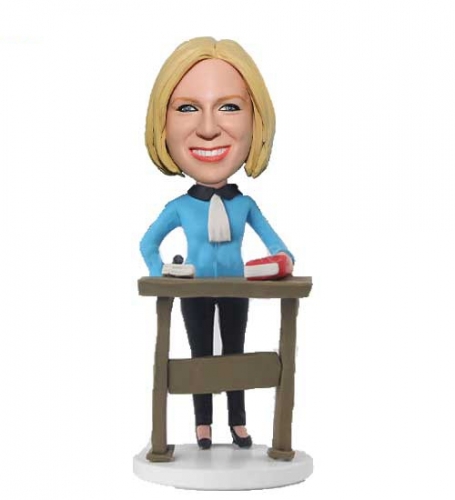 Custom Bobblehead Teacher Lawyer