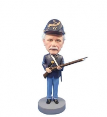 Custom Bobbleheads Civil War Soldier