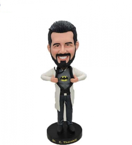 Custom Bobblehead Doctor Batman