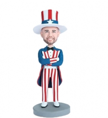 Bobblehead doll Uncle Sam