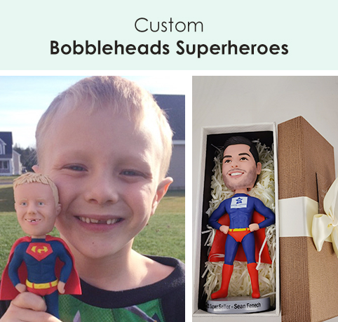 custom bobbleheads superheroes