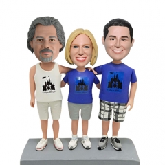 Personal Bobbleheads Family from Photo
