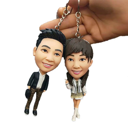Bobbleheads Personalized Keychain Best Fast