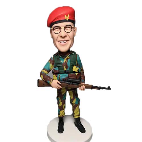 Custom Solider Bobblehead UK