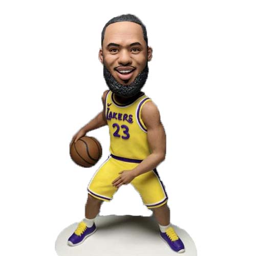 Personalized Bobblehead Lakers NBA