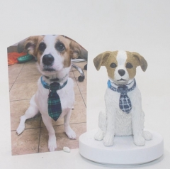 Custom dog bobblehead from photo