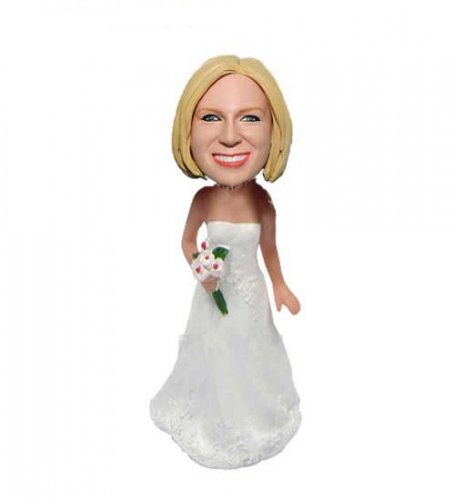 Bobblehead Bride Bridesmaid Custom