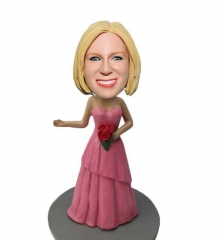 Custom Bridesmaid Bobbleheads Bridal Party