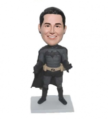 Custom action figures batman bobble head doll