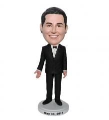 Groomsmen bobble head dolls