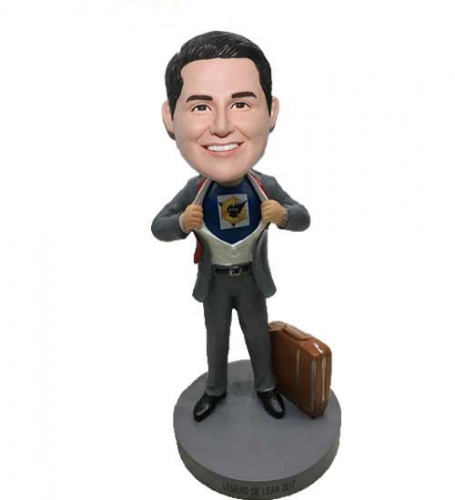 Bobblehead gift for office superboss