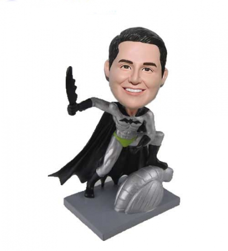 Custom Bobblehead Batman doll