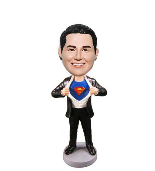 Superman personalized doll