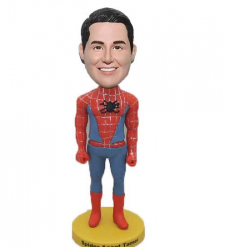 Custom bobblehead Spiderman