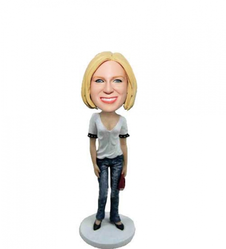 Custom bobblehead cheap