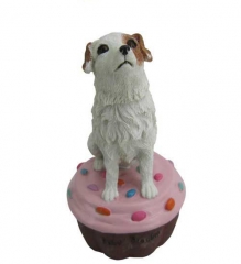 Birthday cake topper bobblehead for dog