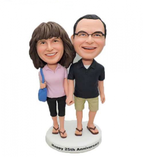 Shopping Couple Bobbleheads